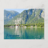 Meer van Königssee Briefkaart (Voorkant)
