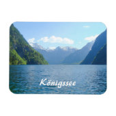Meer van Königssee in Duitsland, Beieren Magneet (Horizontaal)