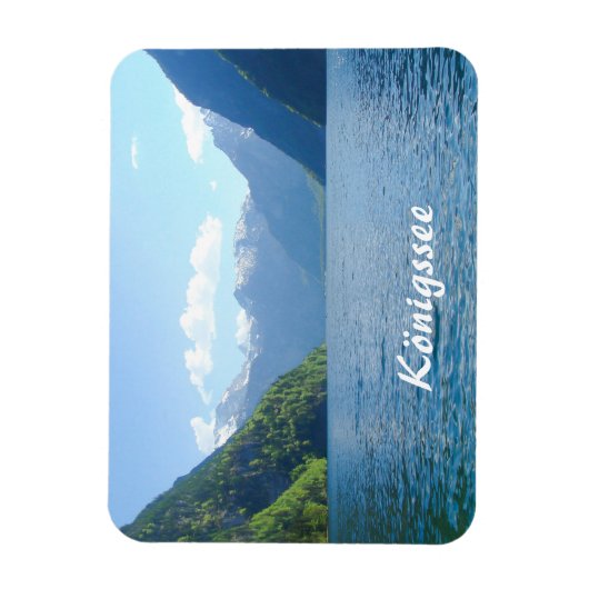 Meer van Königssee in Duitsland, Beieren Magneet (Verticaal)
