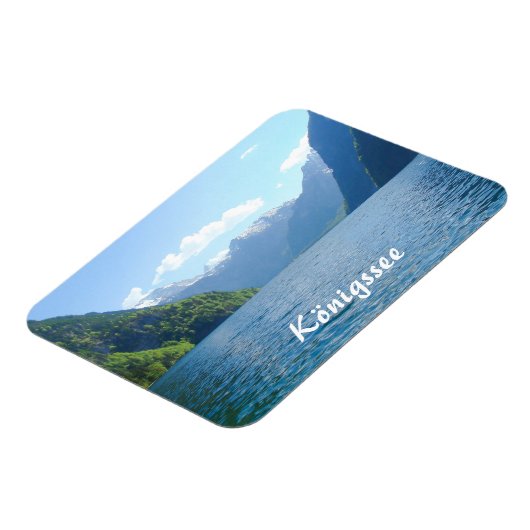 Meer van Königssee in Duitsland, Beieren Magneet (Linkerzijde)