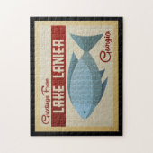 Meer van Lanier Jigzaag Puzzle Georgia  vis Legpuzzel (Verticaal)