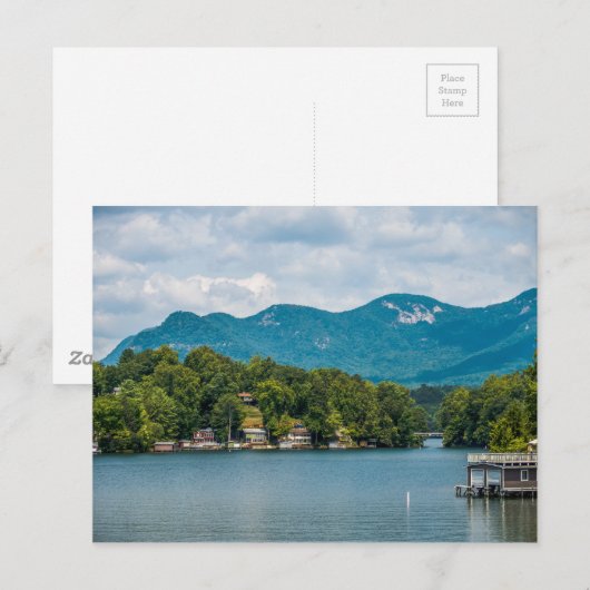 Meer van Lure in North Carolina Briefkaart (Voorkant / Achterkant)