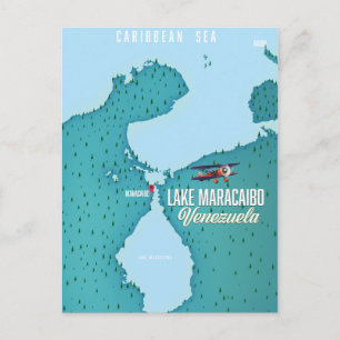 Meer van Maracaibo, Venezuela kaart navigatie.