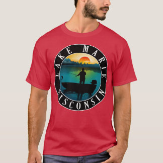 Meer van Marie Wisconsin Vist T-shirt