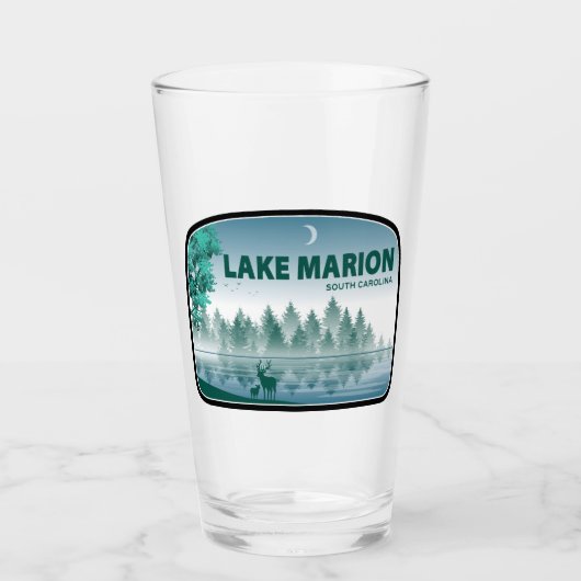 Meer van Marion South Carolina Deer Glas (Voorkant)