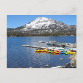 Meer van Mary-Mammoth, CA Briefkaart