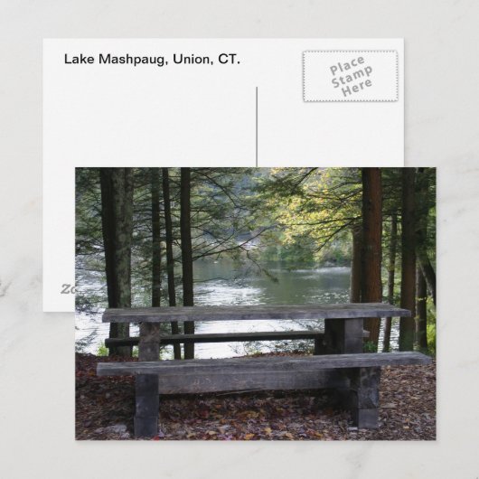 Meer van Mashpaug Briefkaart (Voorkant / Achterkant)