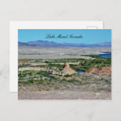 Meer van Mead Nevada Briefkaart (Voorkant / Achterkant)