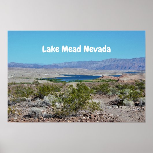 Meer van Mead Nevada Poster (Voorkant)