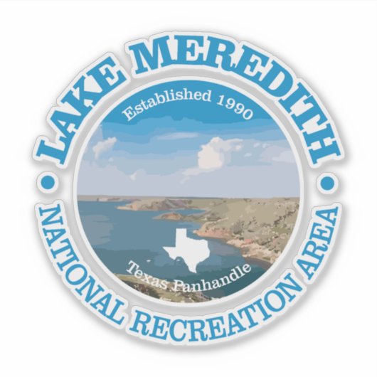 Meer van Meredith NRA Sticker (Voorkant)