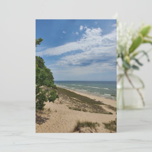  Meer van Michigan Kaart (Staand voorkant)