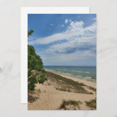 Meer van Michigan Kaart (Voorkant / Achterkant)