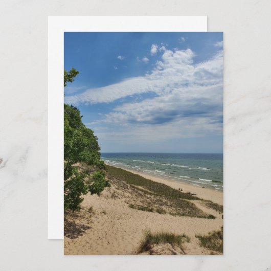  Meer van Michigan Kaart (Voorkant / Achterkant)