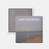 MEER VAN MICHIGAN MAGNEET (Voorkant / Achterkant)
