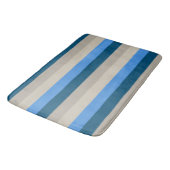 Meer van Michigan Sand en Surf Stripes Badmat (Gekanteld)
