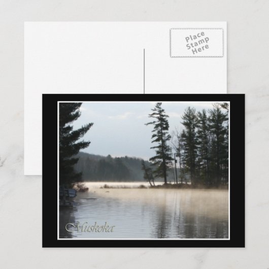 Meer van Mist Briefkaart (Voorkant / Achterkant)