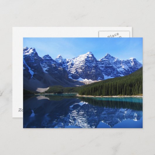 Meer van Moraine Briefkaart (Voorkant / Achterkant)