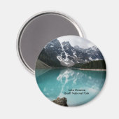 Meer van Moraine Magneet (Voorkant / Achterkant)