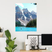 Meer van Moraine Poster (Thuiskantoor)