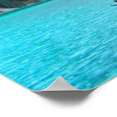 Meer van Moraine Poster (Hoek)