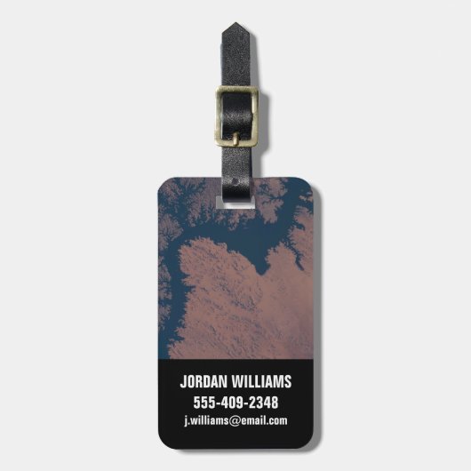 Meer van Nasser Bagagelabel (Voorkant verticaal)