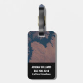 Meer van Nasser Bagagelabel (Achterkant verticaal)