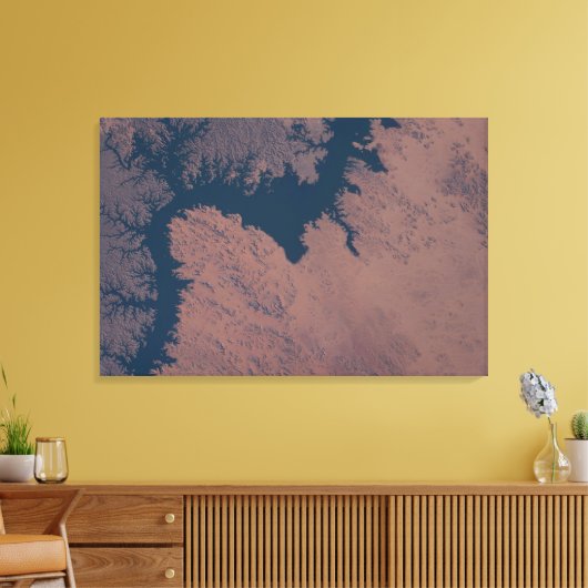 Meer van Nasser Canvas Afdruk (Insitu (Woonkamer))