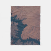 Meer van Nasser Fleece Deken (Voorkant)