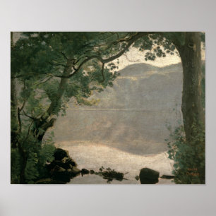 Meer van Nemi, 1843 Poster