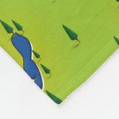 Meer van Nipigon Fleece Deken (Hoek)