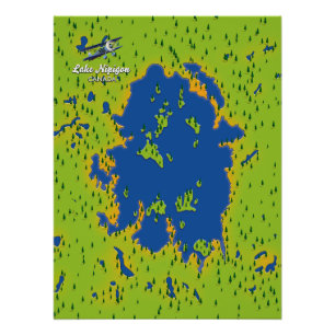 Meer van Nipigon Perfect Poster