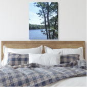 Meer van Nokomis 1 Canvas Afdruk (Insitu (Slaapkamer))