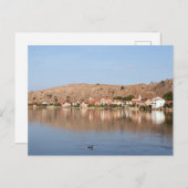 meer van Ohrid, Albanië Briefkaart (Voorkant / Achterkant)