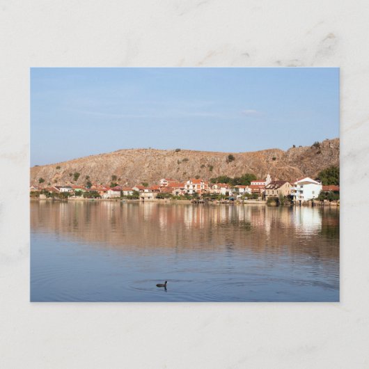 meer van Ohrid, Albanië Briefkaart (Voorkant)