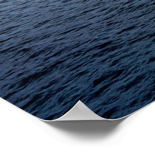 Meer van Ohrid Poster (Hoek)