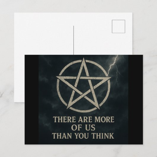 Meer van ons Wicca Briefkaart (Voorkant / Achterkant)