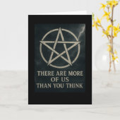 Meer van ons Wicca Groeten Kaart (Gele Bloem)