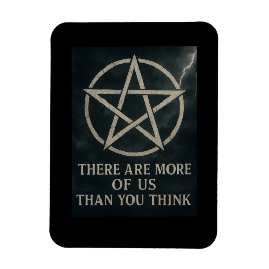 Meer van ons Wicca Magnet Magneet (Verticaal)