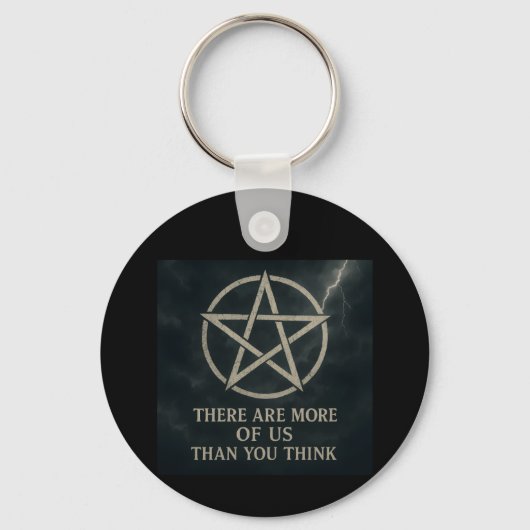 Meer van ons Wicca Sleutelhanger (Voorkant)