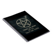 Meer van ons Wicca Spiral Notitieboek (Rechterzijde)