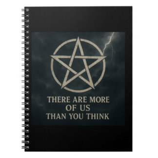 Meer van ons Wicca Spiral Notitieboek