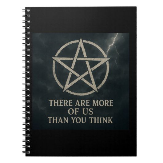 Meer van ons Wicca Spiral Notitieboek (Voorkant)