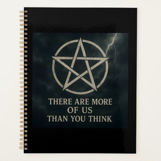 Meer van ons Wicca Spiral Planner (Voorkant)