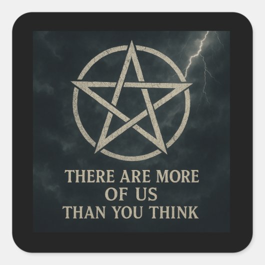 Meer van ons Wicca Stickers (Voorkant)