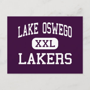 Meer van Oswego - Lakers - Hoog - Oswego Oregon Briefkaart