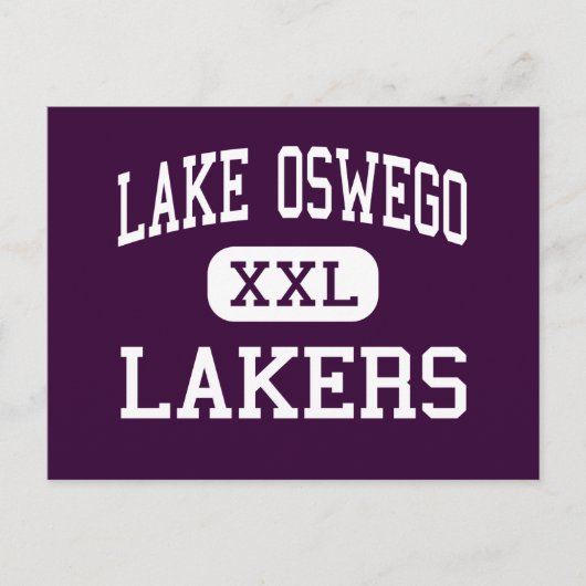 Meer van Oswego - Lakers - Hoog - Oswego Oregon Briefkaart (Voorkant)