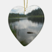 Meer van Padden Stillness Keramisch Ornament (Links)