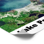 Meer van Pontchartrein Poster (Hoek)