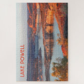 Meer van Powell: Dam en Brug bij zonsopgang Legpuzzel (Verticaal)