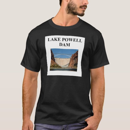 meer van powell dam t-shirt (Voorkant)